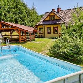 Solna Chata-dom na wyłączność Grota solna, balia, sauna, basen