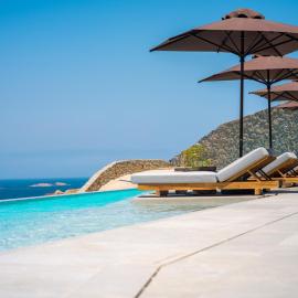Petrablu Mykonos，位于法蒂亚的酒店