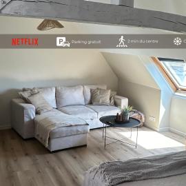 Un nid en ville - Studio centrale, cosy et calme，位于厄尔河畔帕西的酒店