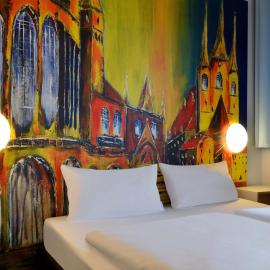 B&B HOTEL Erfurt-Hbf，位于爱尔福特的酒店