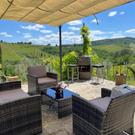 Agriturismo Montemagni di Sopra，位于基安蒂格雷夫的酒店