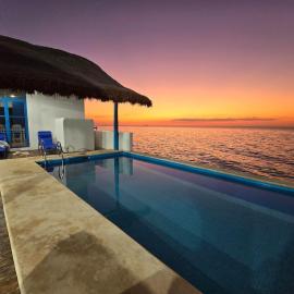 Villa Santorini, Campeche，位于坎佩切的酒店