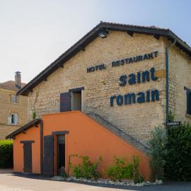 Logis Hôtel Restaurant Saint Romain,位于昂斯的酒店