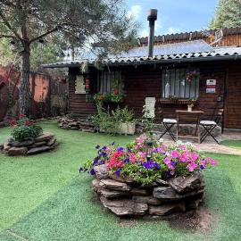 Cabaña ecologica del lago，位于Paredes de Buitrago的酒店