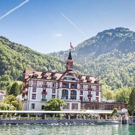 Hotel Vitznauerhof - Lifestyle Hideaway at Lake Lucerne，位于菲茨瑙的酒店