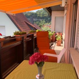 Ferienwohnung Leonhard Müller，位于Marktrodach的酒店