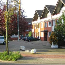 "Deichgraf-Burhave"，位于布尔哈沃的酒店