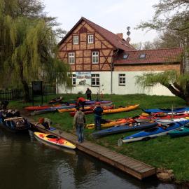 Gasthaus Dubkow Mühle，位于Leipe的酒店