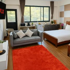 Apia Studio, 2 Beds, AC, Wi-fi, TV, 5min to town 211，位于Vaitele的酒店