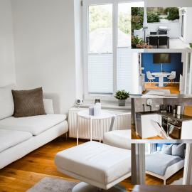 Exklusive Ferienwohnung mit Privatterrasse，位于布隆的酒店