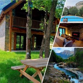 Natural Paradise in Torla-Ordesa Pools BBQ，位于托尔拉的酒店