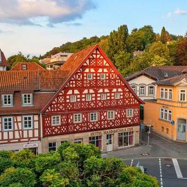 Hotel Hahnmühle 1323，位于科堡的酒店