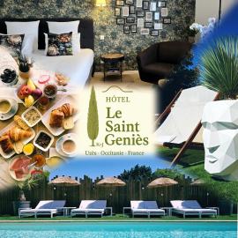 Hôtel Le SAINT-GENIÈS,位于于泽斯的酒店