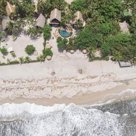 Casa Iwana Tayrona Suites Deluxe Playa y AC，位于Guachaca的酒店