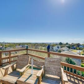Spacious Kill Devil Hills Getaway w/ 3 Decks!，位于斩魔山的酒店