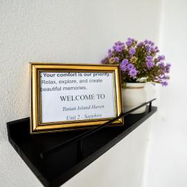 Tinian Island Haven, Sapphire Unit Apartment，位于Tinian International Airport的酒店