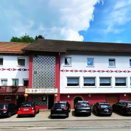 Zum Goldenen Löwen，位于Oberzent的酒店