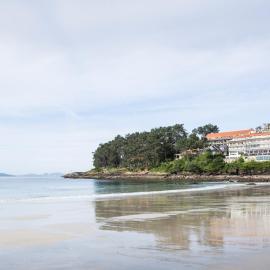 Gran Talaso Hotel Sanxenxo，位于桑亨霍的酒店