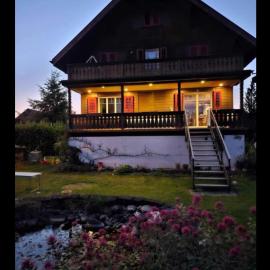 Holzchalet mit Garten，位于Egnach的酒店
