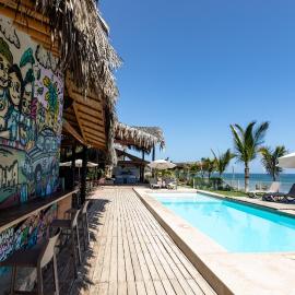 Hoja de Palma Bungalows，位于卡诺阿斯德蓬萨尔的酒店