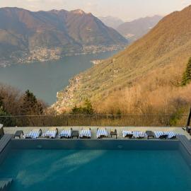 Hotel Paradiso Como，位于布鲁纳特的酒店