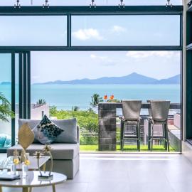 Massive 4 Bedroom with Cinema Room and Gym，位于苏梅岛的酒店