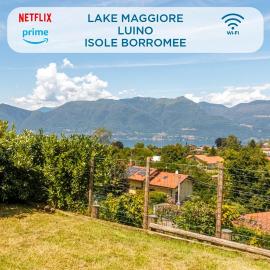 "Panorama sul Lago" Lake Maggiore, Free Wifi Netflix and Tennis，位于布雷佐的酒店