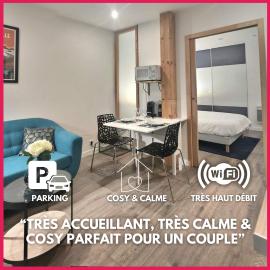 Mignon, T1 Bis cosy & calme, Neuf, Parking, Balcon，位于Gerde的酒店