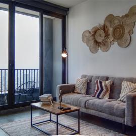 Luxurious 2BR apartment with Jacuzzi and Awesome Views,位于墨西哥城的酒店