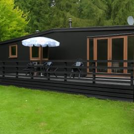Houten accommodatie Sasseltermillen Woltzdal，位于Bischenrech的酒店