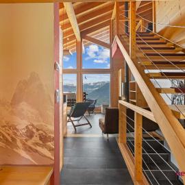 Chalet les Crêtaux，位于Iserables的酒店
