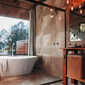 Tiny House Passaúna - Climatizado com banheira，位于库里提巴的酒店