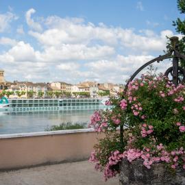 Domaine des jardins de la Saône，位于图尔尼的酒店