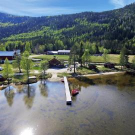 Nisser Hyttegrend og Camping，位于Fjone的酒店