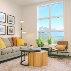 New Mountain View Condo with AC Top Floor, 2BR-3 Beds