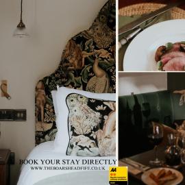 The Boars Head, Fife Restaurant and Rooms,位于Auchtermuchty的酒店