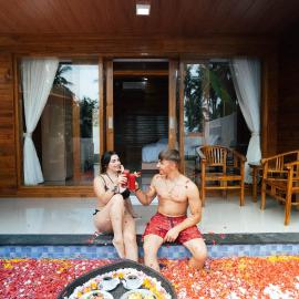 Varigata Private Villa Nusa Penida，位于Sampalan的酒店