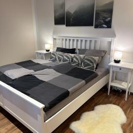 Moderne Ferienwohnung mit Fachwerkcharme，位于Badbergen的酒店