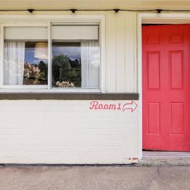 The Billy Motel Double Room with Retro Charm，位于戴维斯的酒店