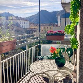 Charming king appartment with balcony and jacuzzi