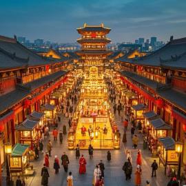 Xi'an Enji M Hotel Datang Everbright City Bell and Drum Tower