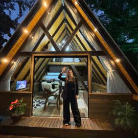 A-Frame da Lagoa，位于Imaruí的酒店