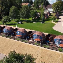 Glamping Bříza，位于海布的酒店