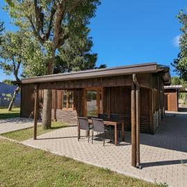 Bungalow e Mobilhome - Camper Park 2，位于里米尼的酒店