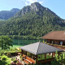 Hubertus am Thumsee - Ruhe Frühstück und Alpenpanorama