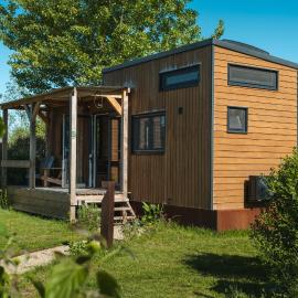 4-persoons Tiny House，位于Scherpenzeel的酒店