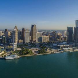 Detroit Marriott at the Renaissance Center，位于底特律的酒店