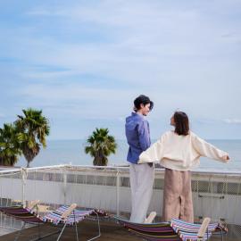 そらすな Beach Side Resort Hotel，位于行桥市的酒店