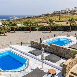 Aurora Mykonos Villas，位于卡拉法蒂斯的酒店