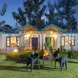 Corbett Mid Forest House - 1 Min Walk from Dabka River